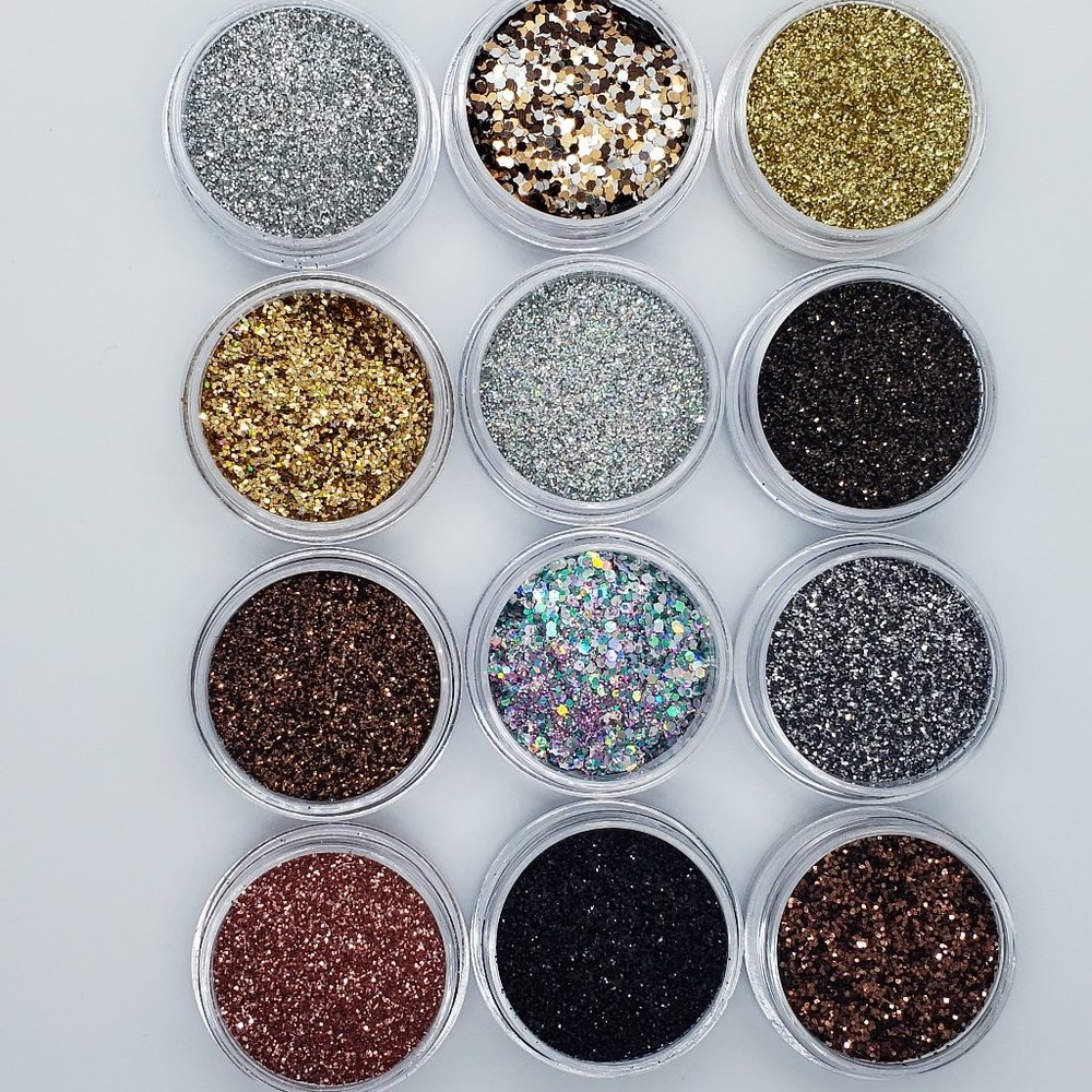 The Earth Tones Edition Nail Glitter Pods